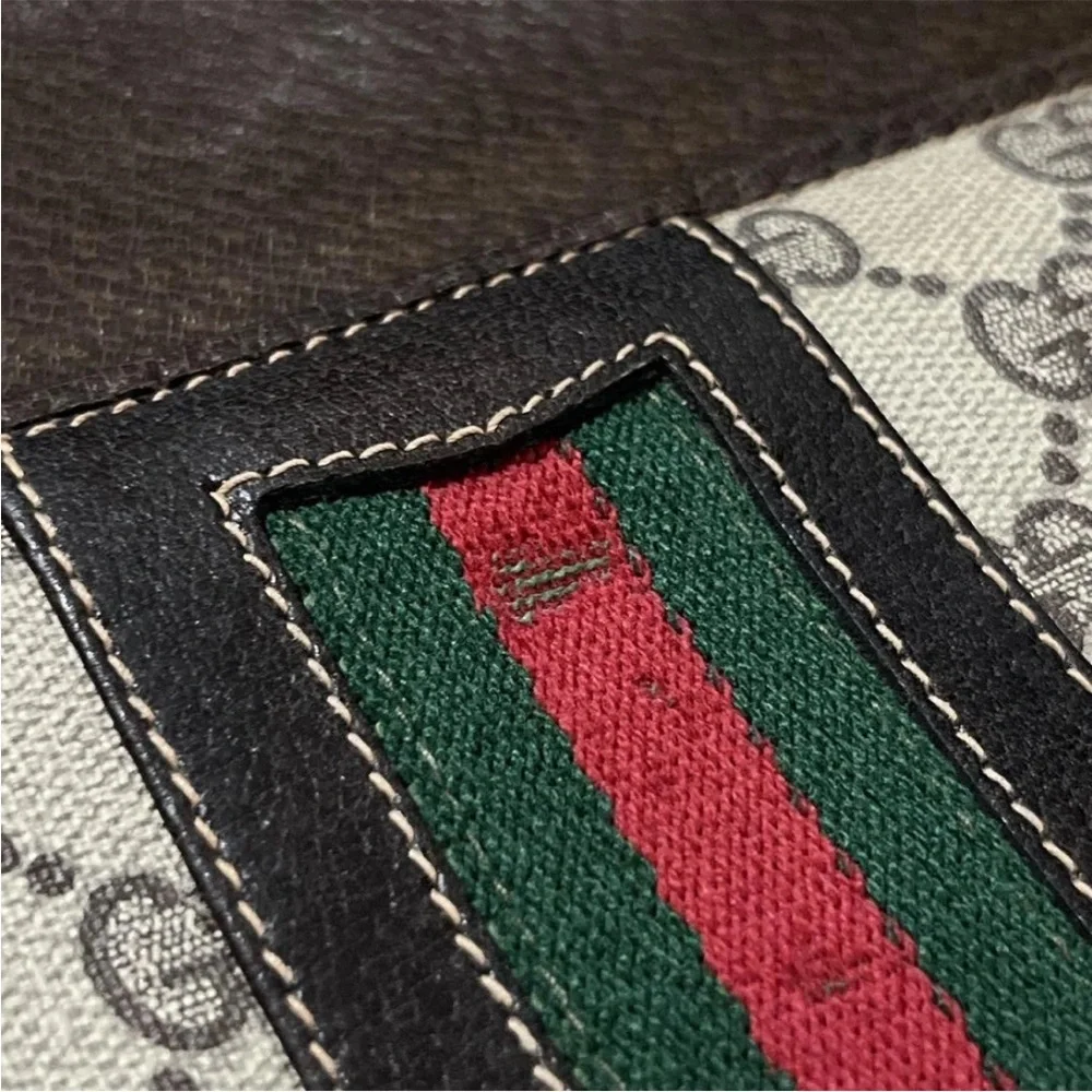 Gucci Brown and Tan Shoulder Bag - Picture 13 of 16